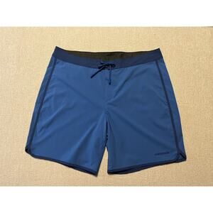 Patagonia Hydro Series Boardshorts Mens Size 38 Blue Swim Trunks Beach